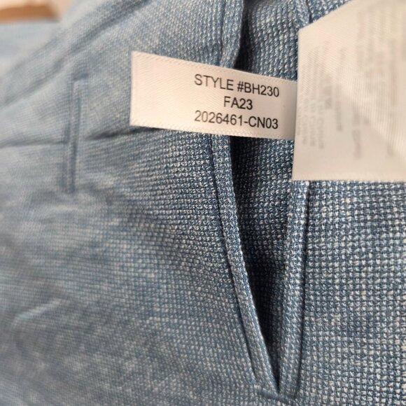 J.Crew Mens $398 Slim-fit Thompson linen Blend Blue suit jacket Size 42R BH230 - Picture 11 of 14